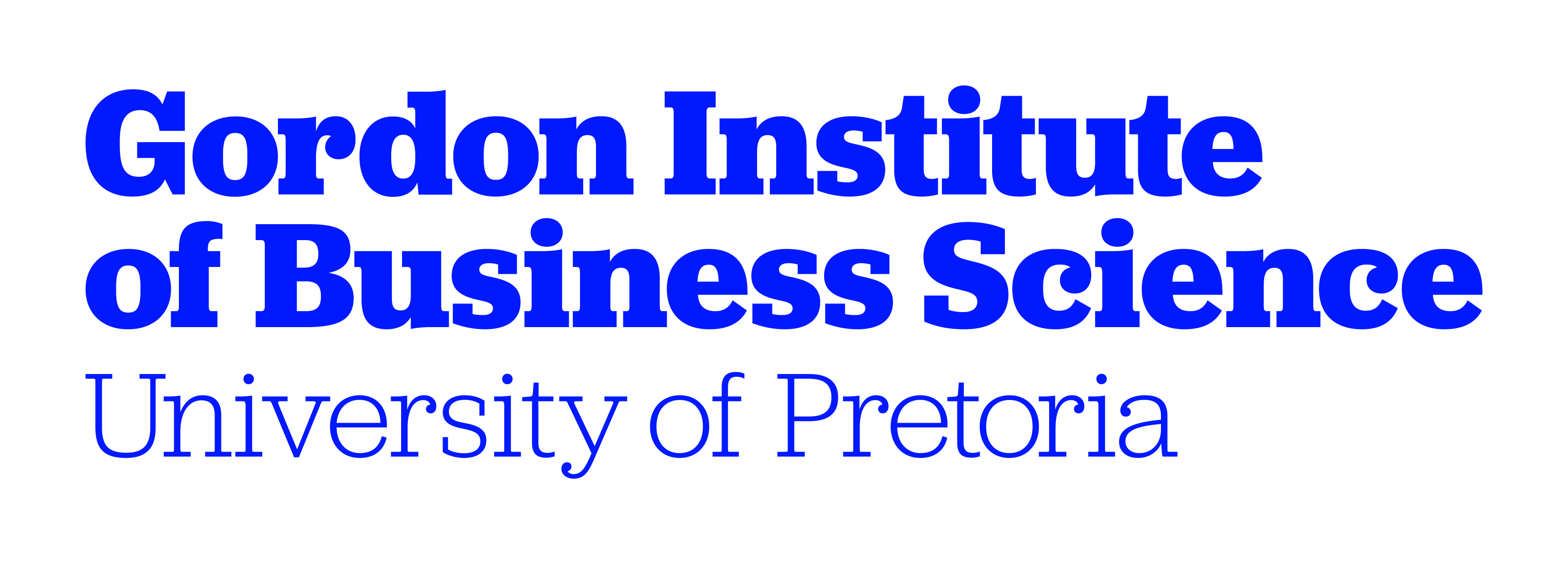 Gordon Institute of Business Science, University of Pretoria